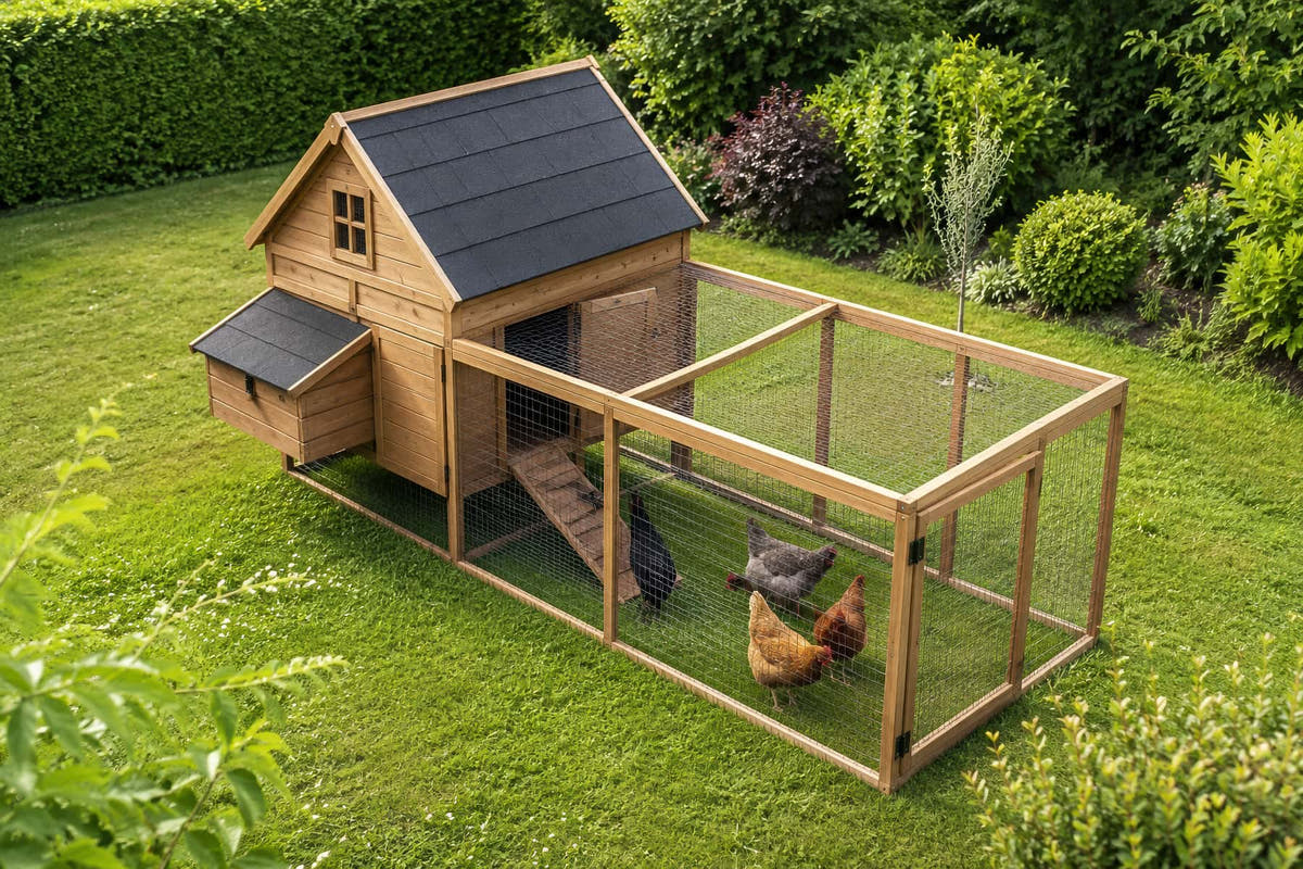 Poulailler en bois
