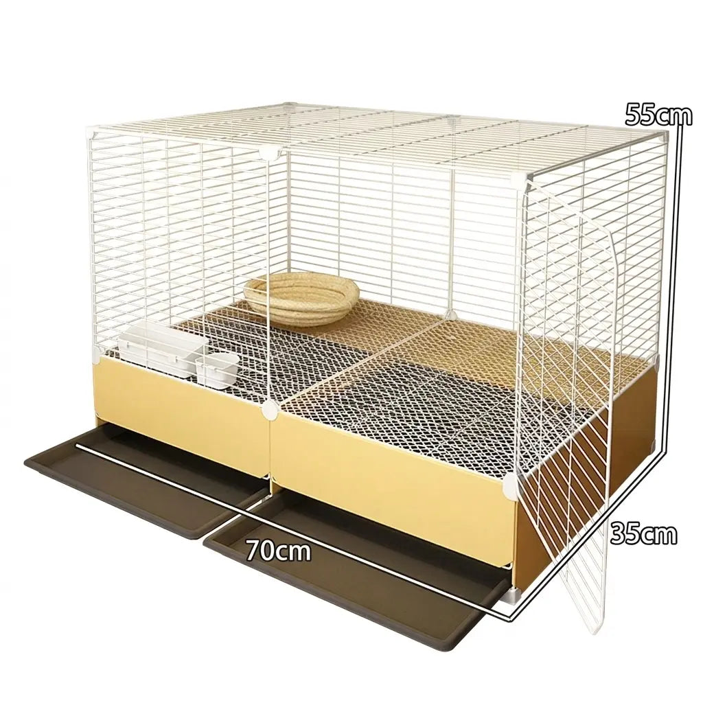 Plan coté du format 70 cm : 70 cm de long, 35 cm de profondeur, 55 cm de haut